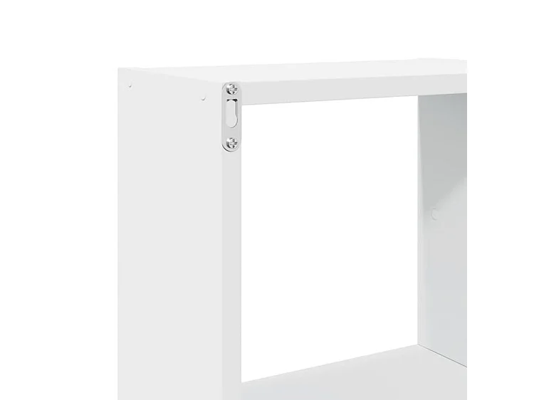 Armoire murale 78x18x71 blanc bois d'ingénierie