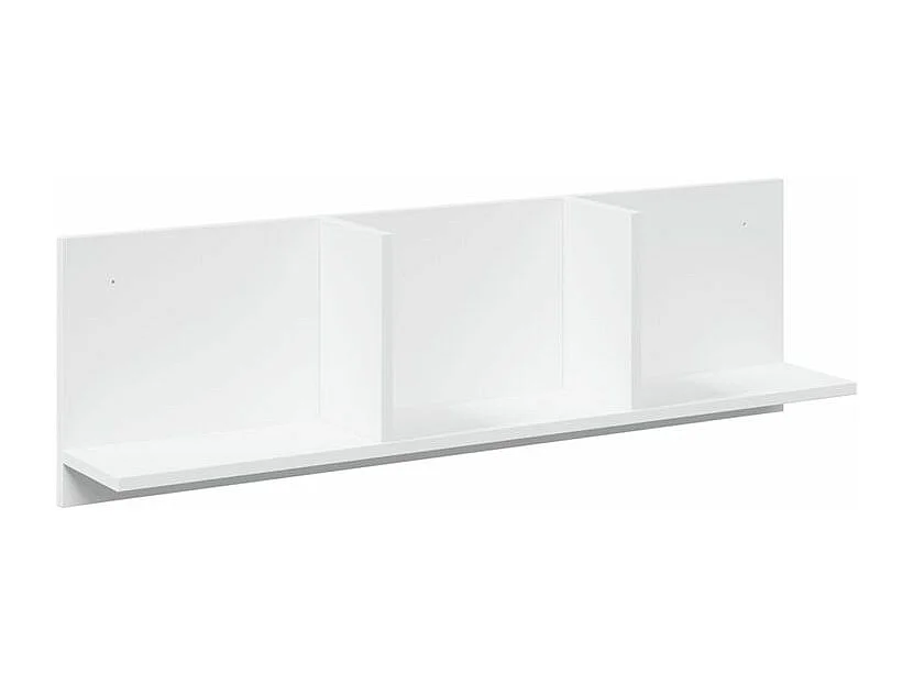 Armoire murale 100x16,5x30 blanc bois d'ingénierie