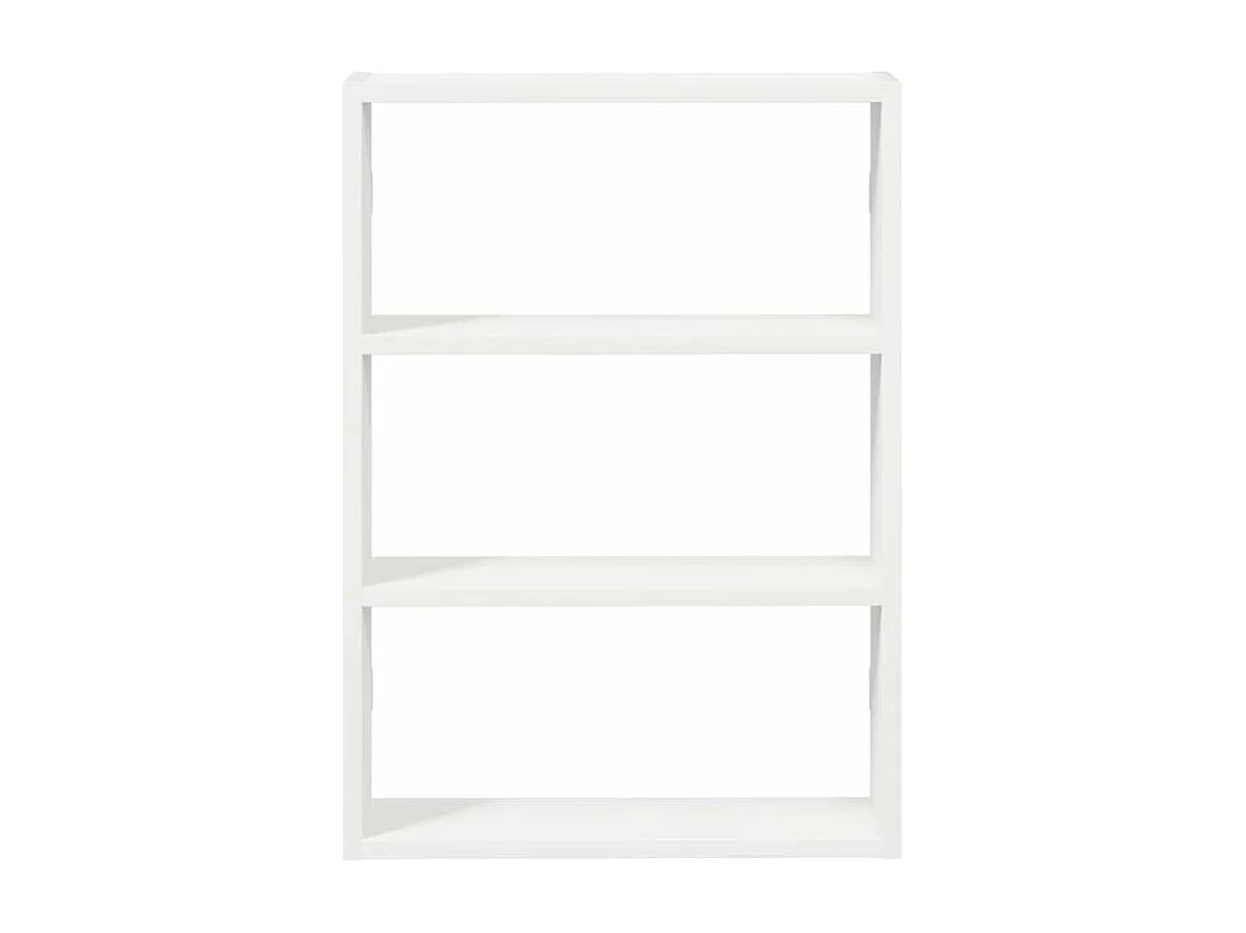 Étagère murale blanc 43x9x60 bois d'ingénierie