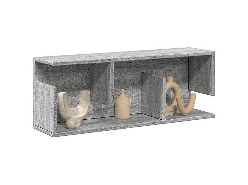 Armoire murale 80x20x30 sonoma gris bois d'ingénierie