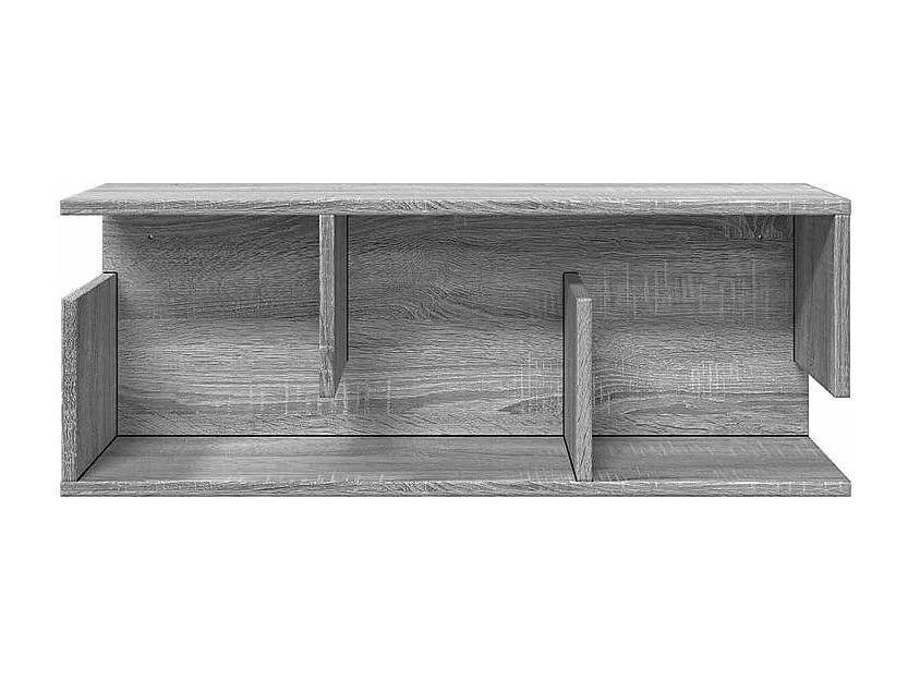 Armoire murale 80x20x30 sonoma gris bois d'ingénierie