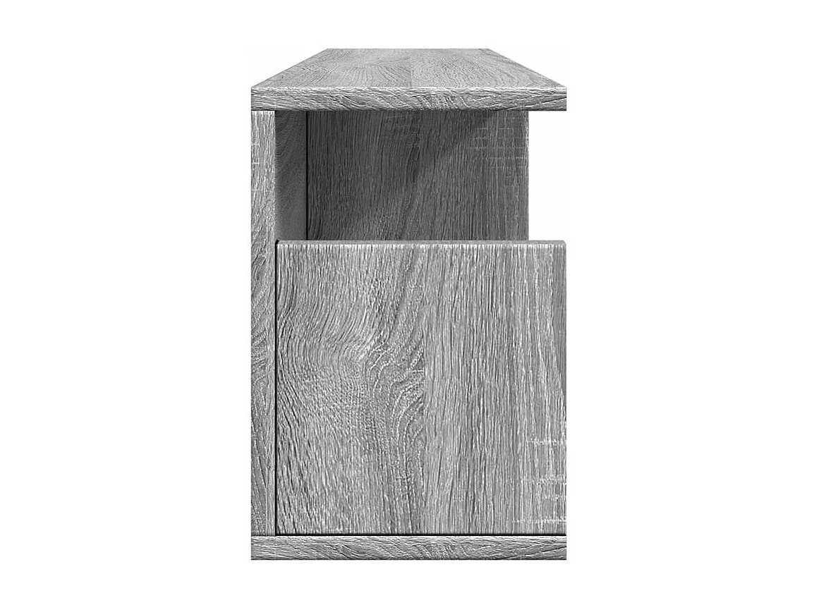 Armoire murale 80x20x30 sonoma gris bois d'ingénierie