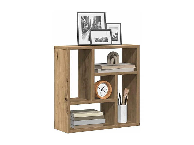 Étagère murale chêne artisanal 45x16x45 bois d'ingénierie