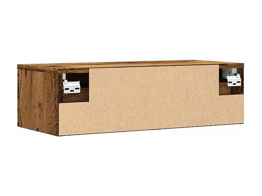 Armoire murale chêne artisanal 68x30x20 bois d'ingénierie