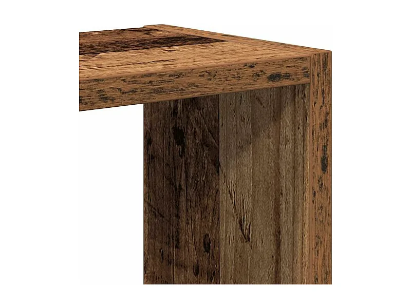 Étagère murale vieux bois 90x16x78 bois d'ingénierie