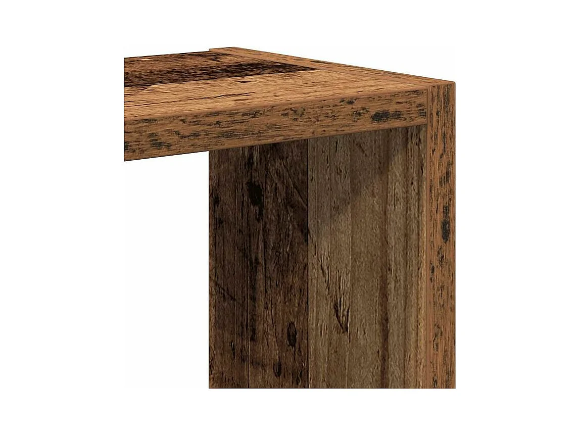 Étagère murale vieux bois 90x16x78 bois d'ingénierie