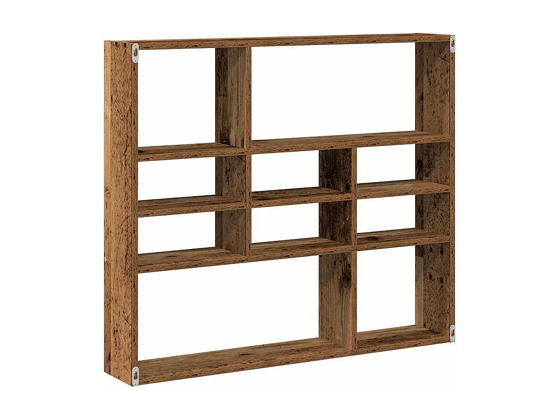 Étagère murale vieux bois 90x16x78 bois d'ingénierie