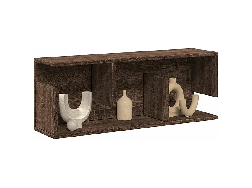 Armoire murale 80x20x30 chêne marron bois d'ingénierie