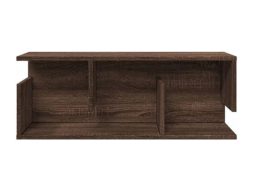 Armoire murale 80x20x30 chêne marron bois d'ingénierie