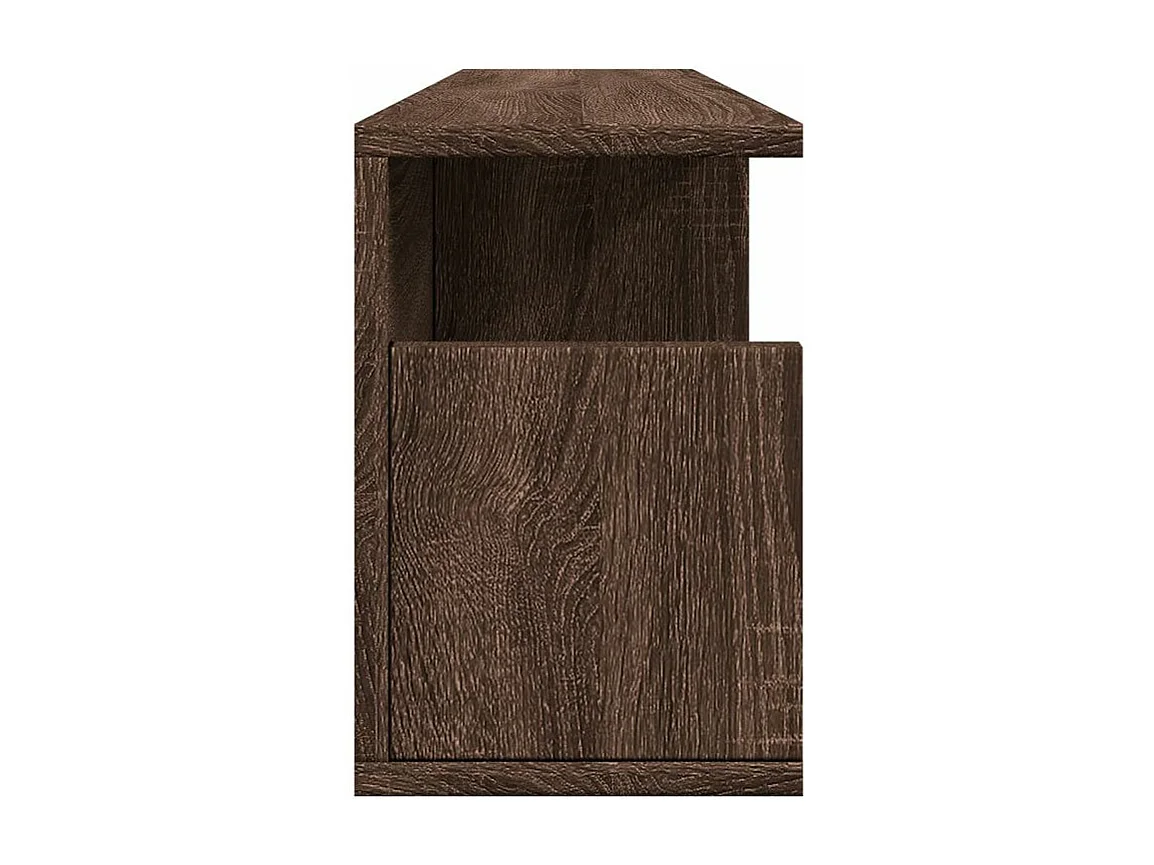 Armoire murale 80x20x30 chêne marron bois d'ingénierie