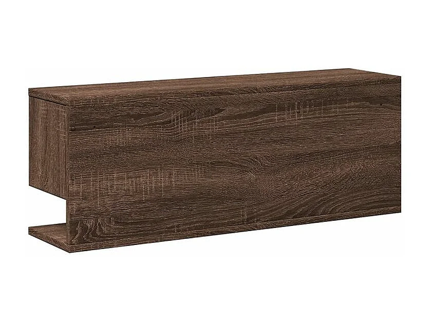 Armoire murale 80x20x30 chêne marron bois d'ingénierie