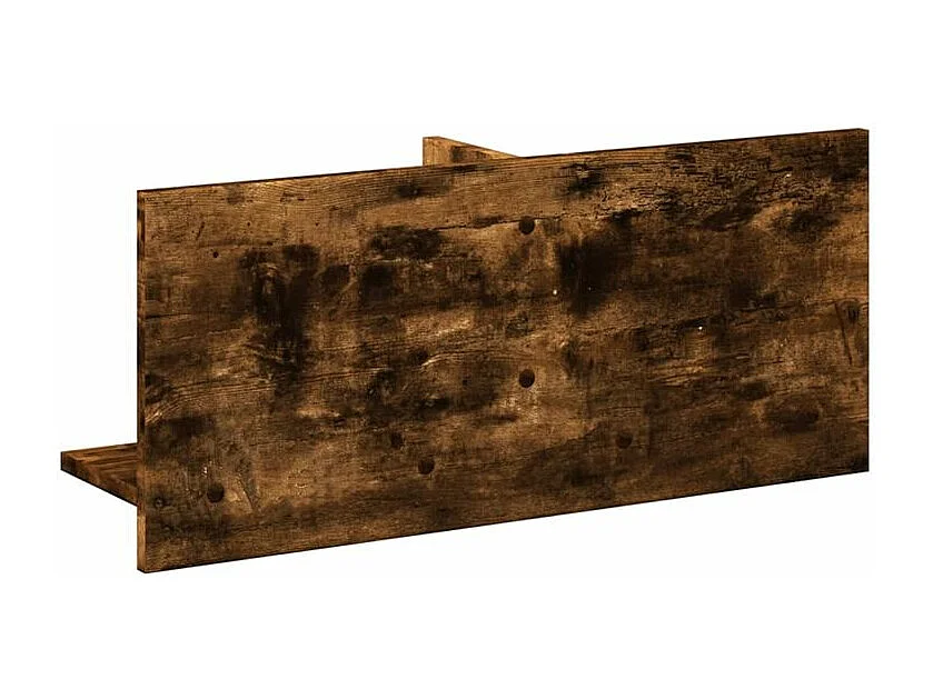 Armoire murale 70x16,5x30 chêne fumé bois d'ingénierie