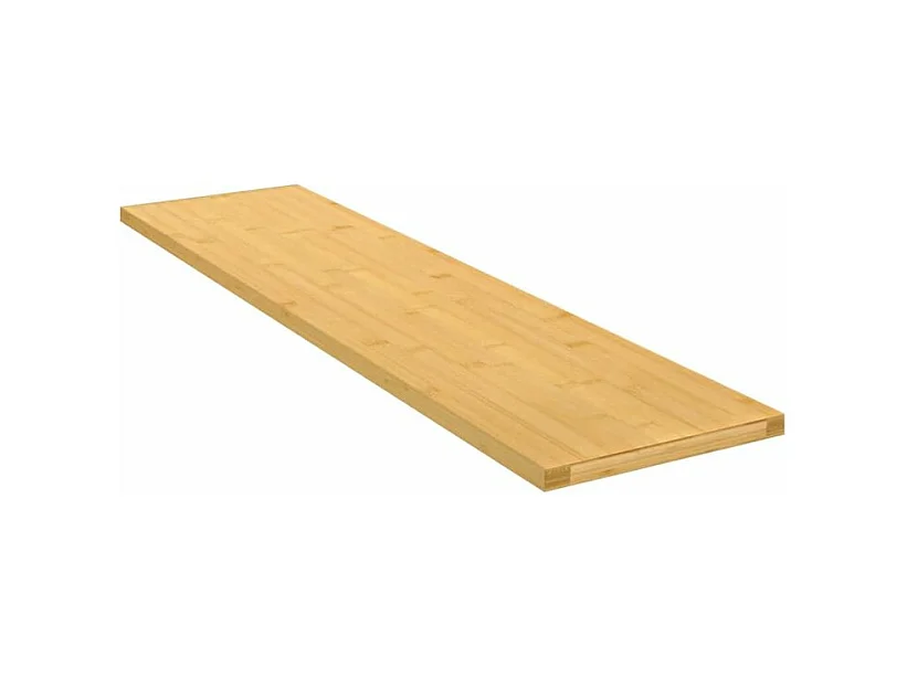 Étagère murale 80x20x1,5 bambou