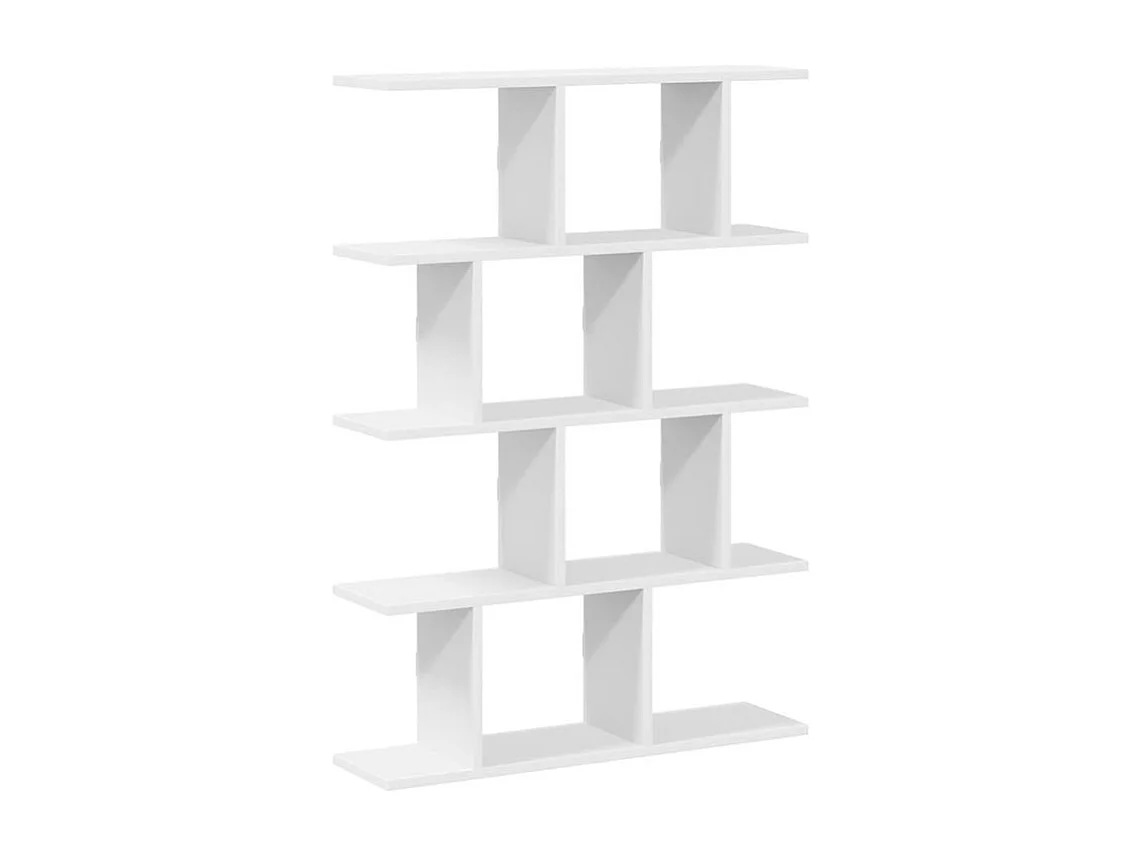 Étagère cube murale 12 compartiments blanc bois d'ingénierie