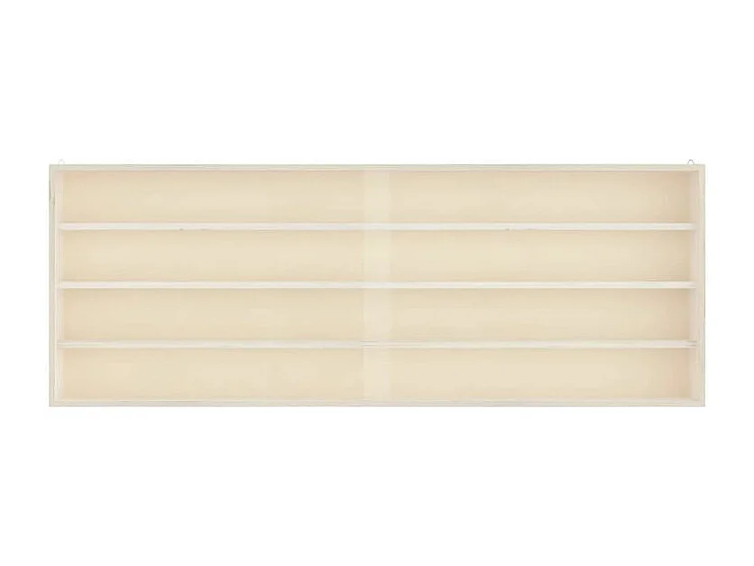 Vitrine murale avec portes 100x8,5x37