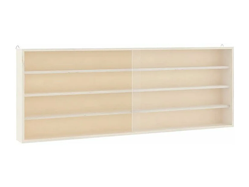 Vitrine murale avec portes 100x8,5x37