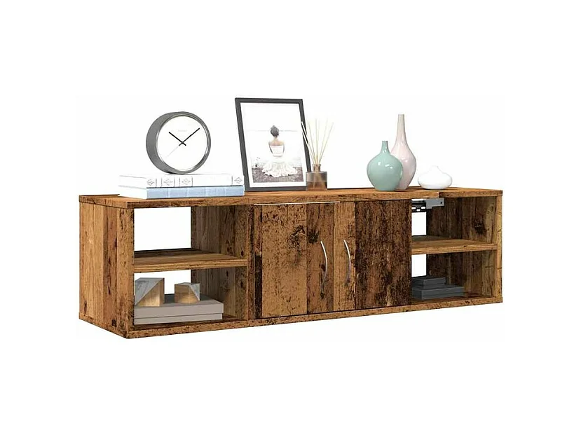 Armoire murale vieux bois 102x30x29 bois d'ingénierie