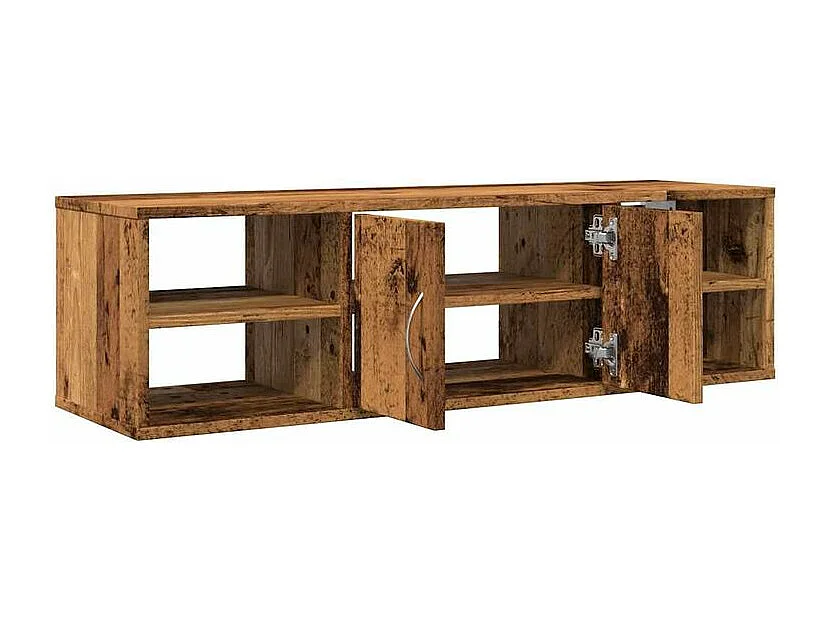 Armoire murale vieux bois 102x30x29 bois d'ingénierie