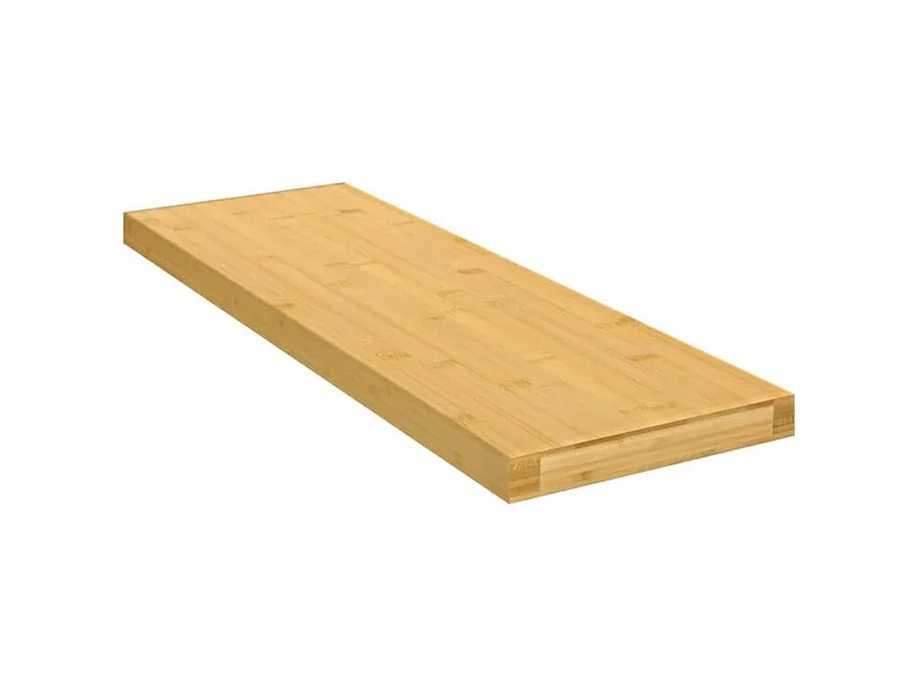 Étagère murale 60x20x2,5 bambou