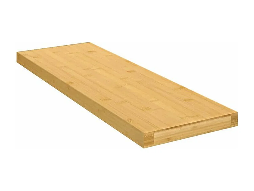 Étagère murale 60x20x2,5 bambou