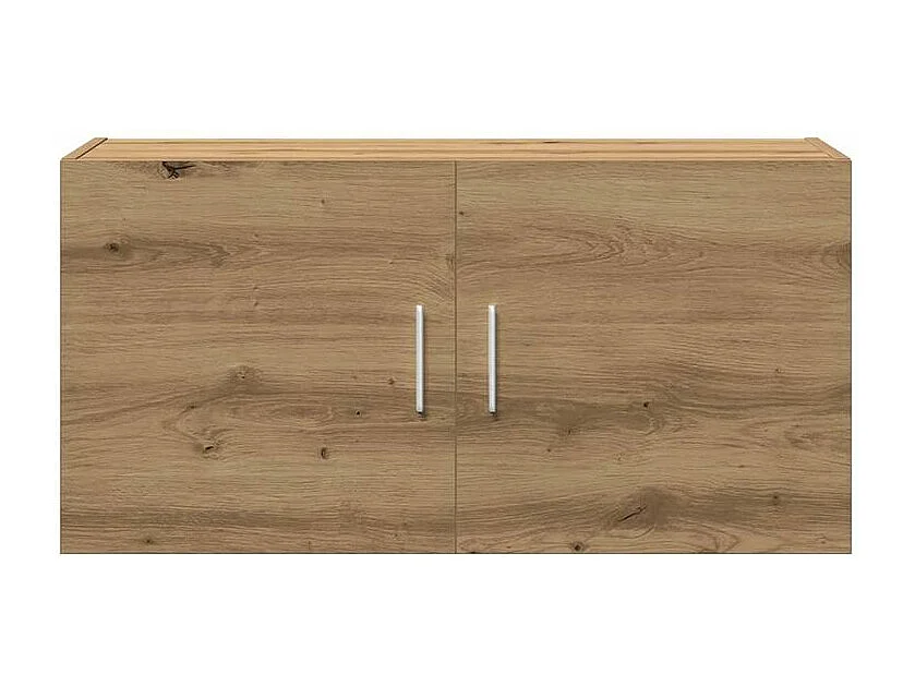 Armoire murale Korane L80xH40xP39 – Sobre et Polyvalente-Couleur Marron clair