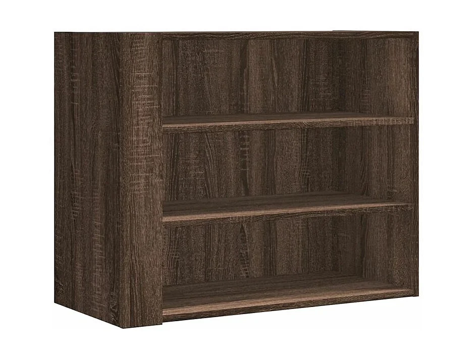 Armoire murale chêne marron 75x35x60 bois d'ingénierie