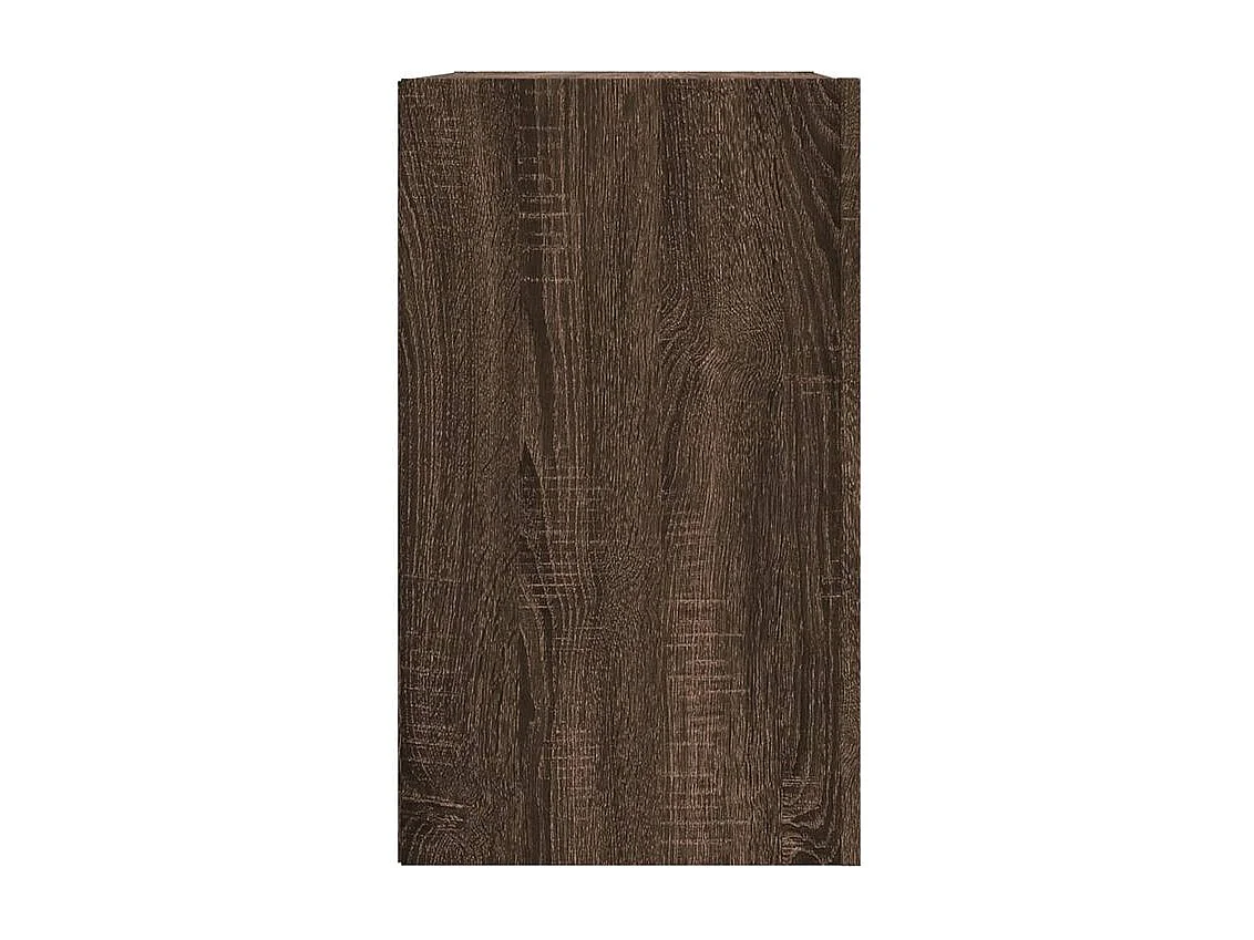 Armoire murale chêne marron 75x35x60 bois d'ingénierie