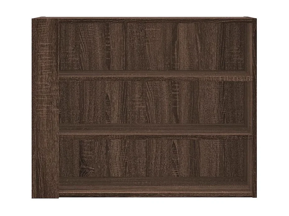Armoire murale chêne marron 75x35x60 bois d'ingénierie
