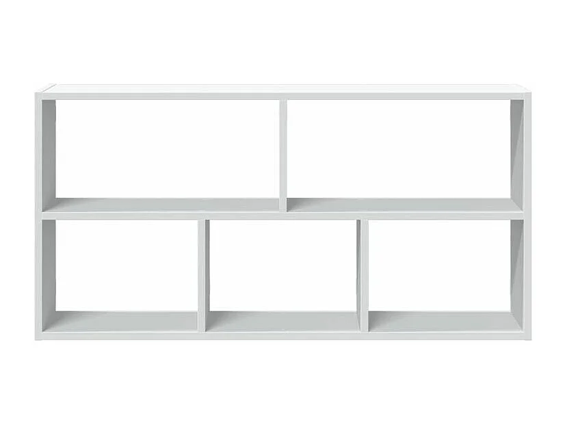 Étagère murale blanc 100x25x50 bois d'ingénierie