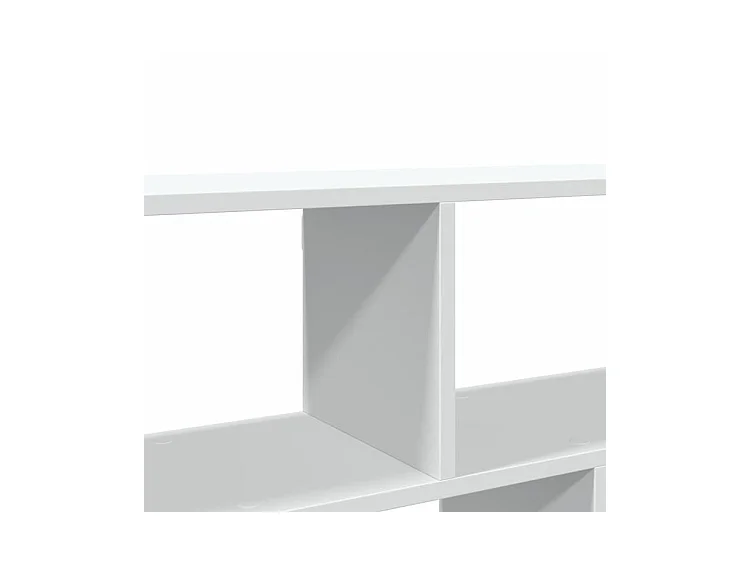 Étagère murale blanc 100x25x50 bois d'ingénierie