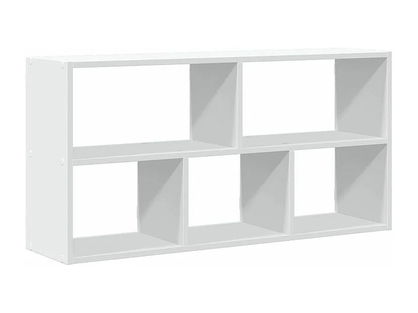 Étagère murale blanc 100x25x50 bois d'ingénierie