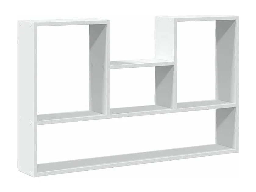Étagère murale blanc 99x15x60 bois d'ingénierie