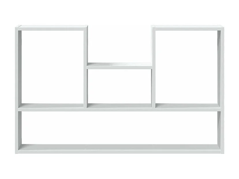 Étagère murale blanc 99x15x60 bois d'ingénierie