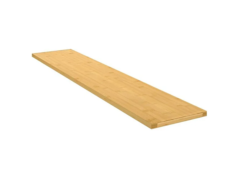 Étagère murale 100x20x1,5 bambou
