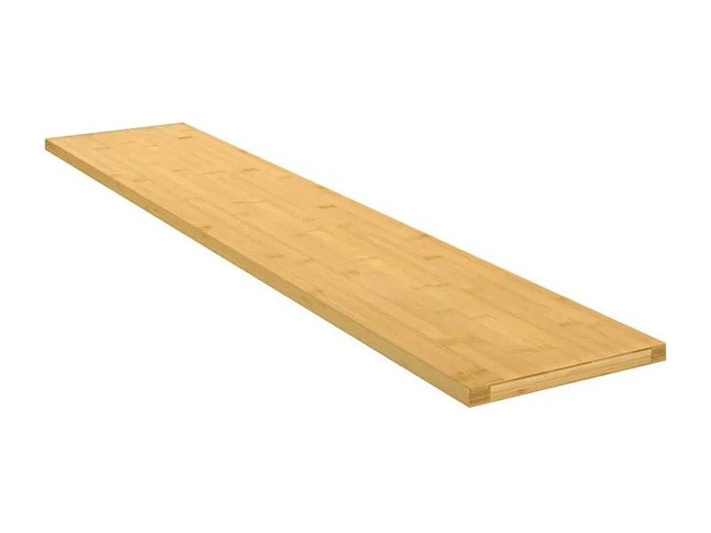 Étagère murale 100x20x1,5 bambou