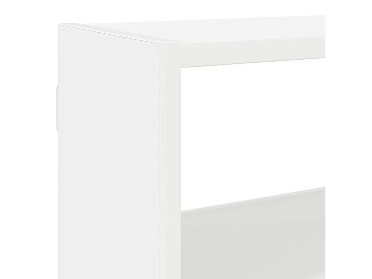 Étagère cube murale 7 compartiments blanc bois d'ingénierie