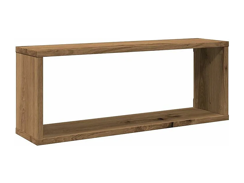 Étagères murales sous forme de cube 6 pcs chêne artisanal