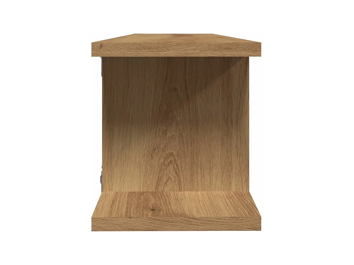 Étagères murales 2 pcs chêne artisanal 90x18x20