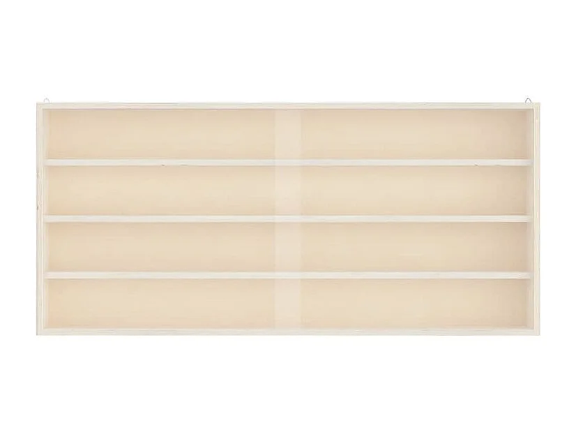 Vitrine murale avec portes 80x8,5x37