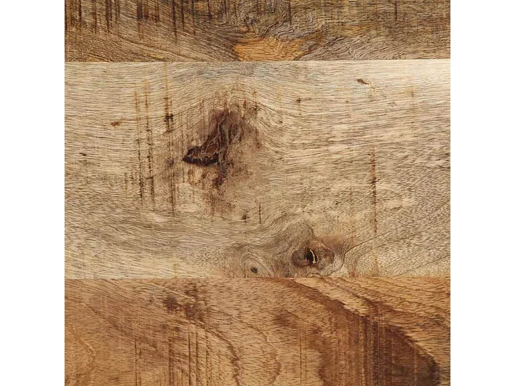 Porte-vêtements 80x40x190 bois de manguier massif brut