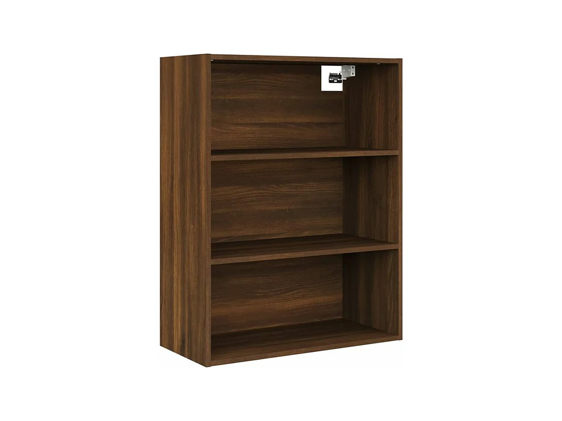 Armoire murale suspendue Chêne marron 69,5x32,5x90