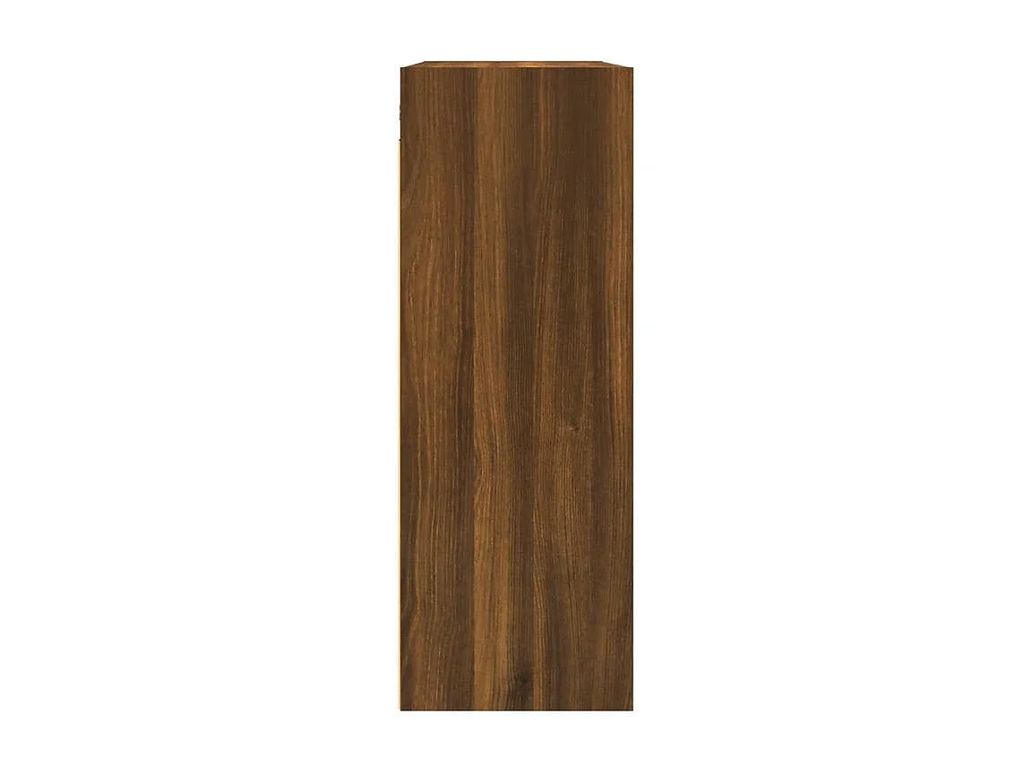 Armoire murale suspendue Chêne marron 69,5x32,5x90
