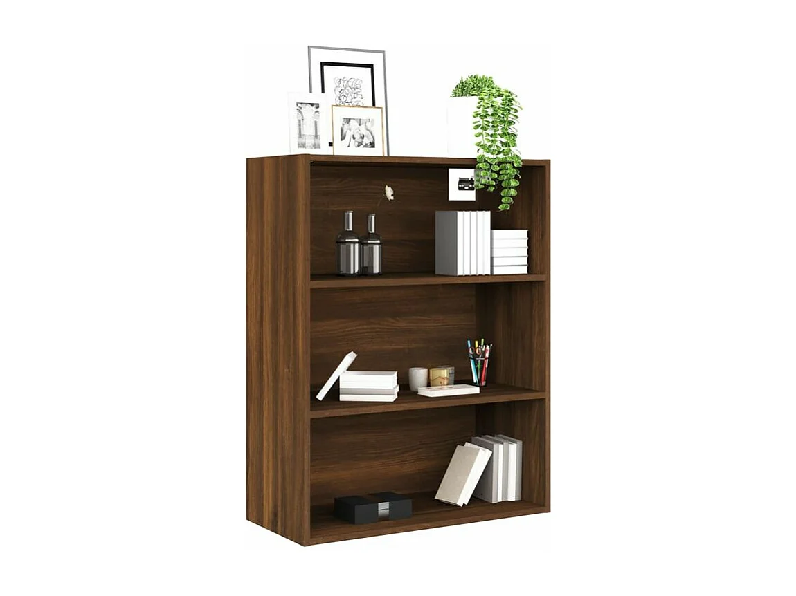 Armoire murale suspendue Chêne marron 69,5x32,5x90