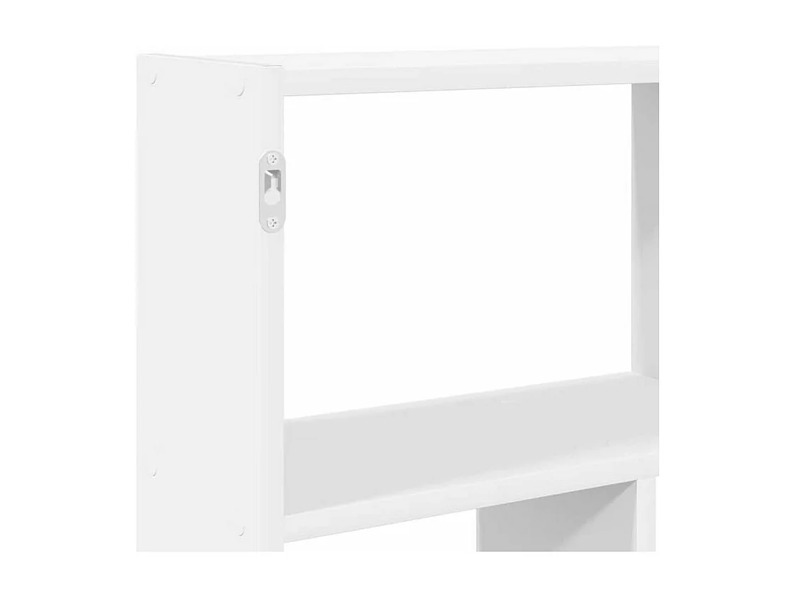 Étagère cube murale 12 compartiments blanc bois d'ingénierie