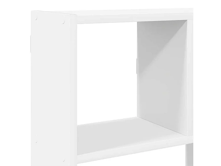 Étagère cube murale 12 compartiments blanc bois d'ingénierie