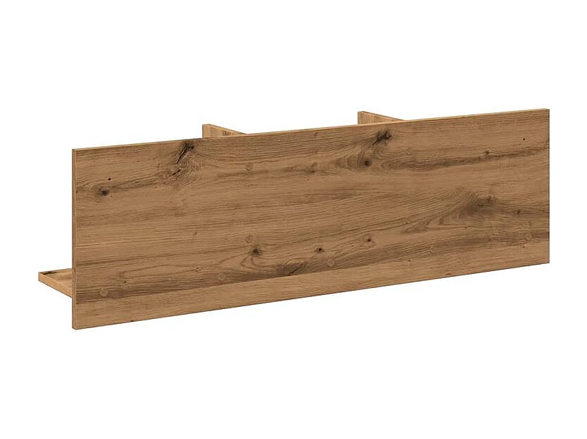 Armoire murale 100x16,5x30 chêne artisanal bois d'ingénierie