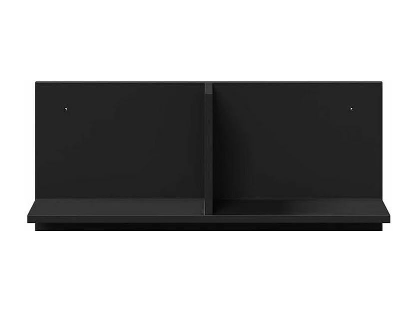 Armoire murale 70x16,5x30 noir bois d'ingénierie