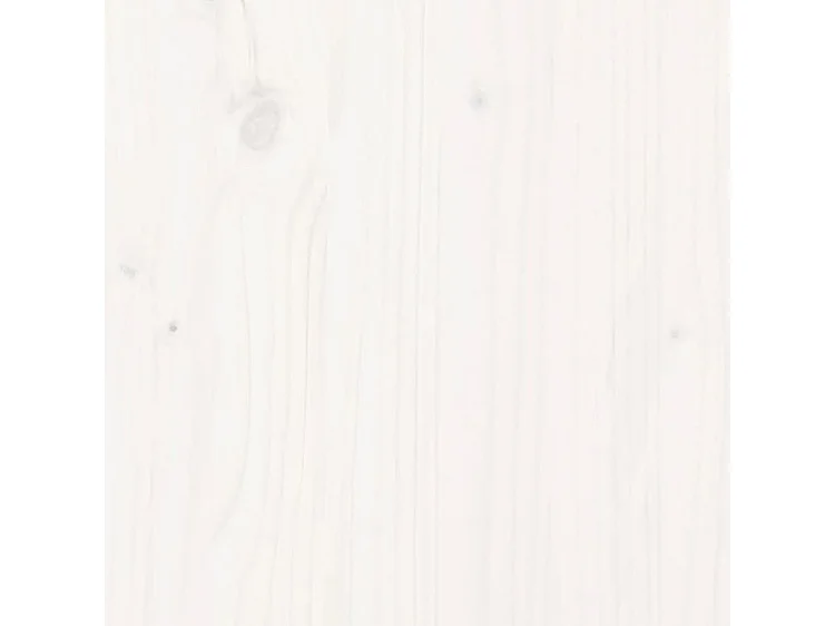 Armoire murale Blanc 30x30x80 Bois de pin massif