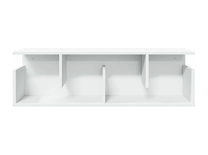 Armoire murale 100x20x30 blanc bois d'ingénierie