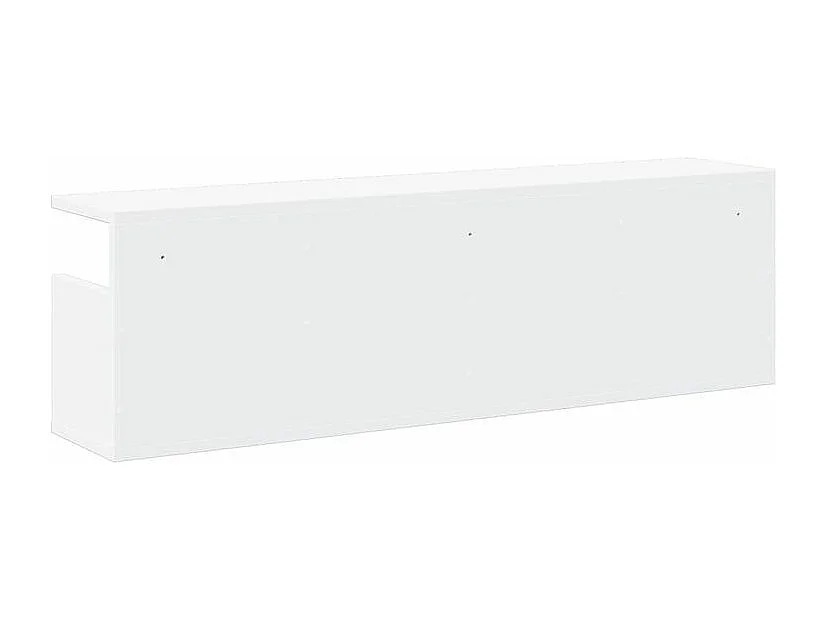 Armoire murale 100x20x30 blanc bois d'ingénierie